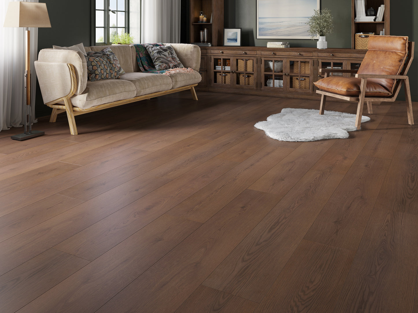 8mm Mahogany Laminate